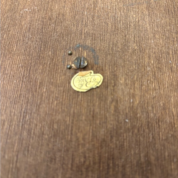 Vintage Square Wooden Nut Bowl With Nutcracker & 4 Picks Rustic Cabin Decor - Picture 4 of 7